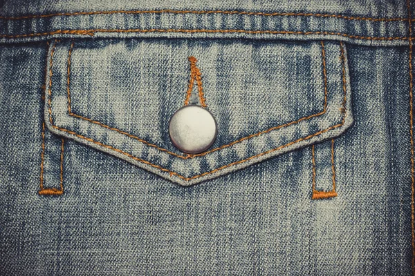 Крупным планом карманные джинсы — стоковое фото