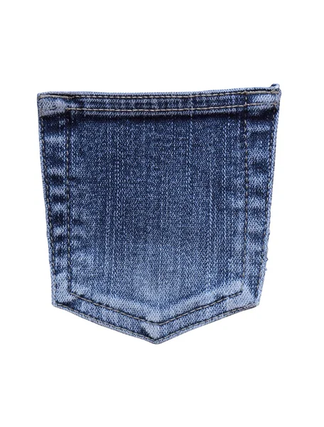 Карман джинсов — стоковое фото