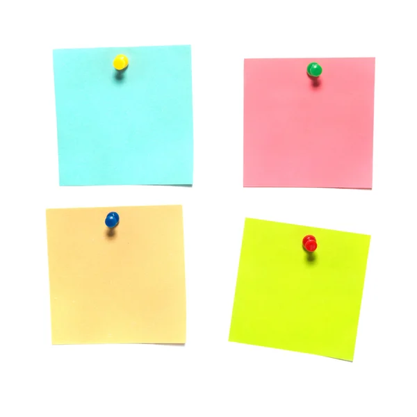 Различные Цветные наклейки — стоковое фото