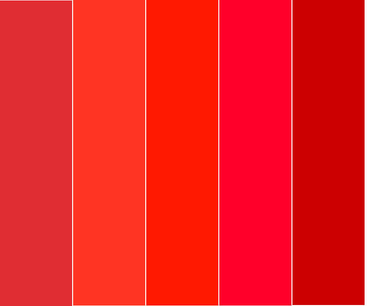 Немного о контрастах - Теплая цветовая гамма